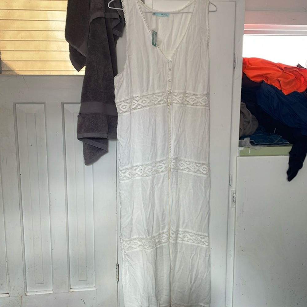 NWT MAURICES LONG COVER UP DRESS